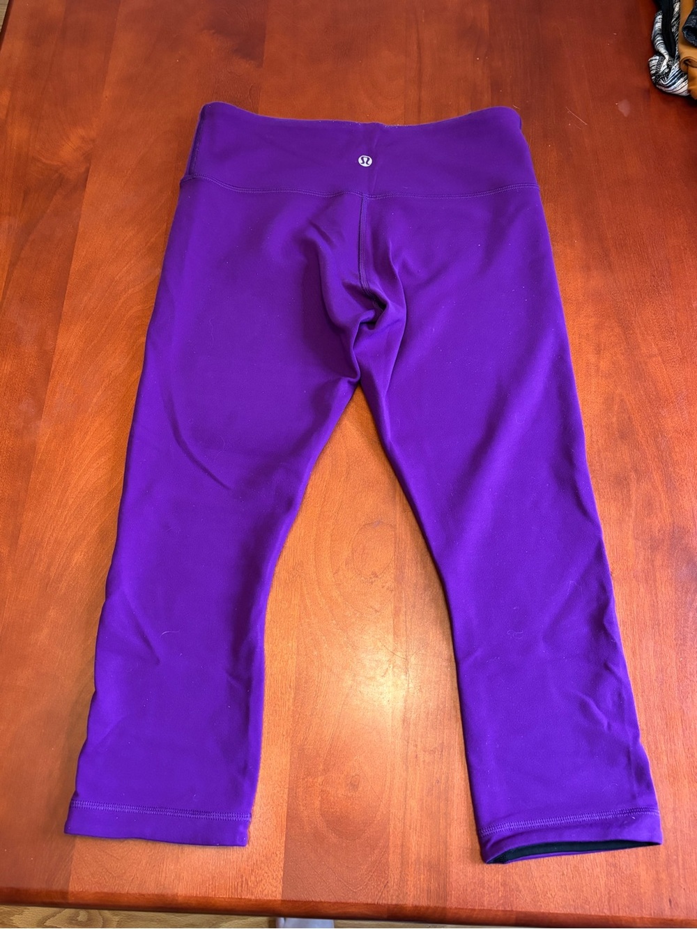Lululemon Athletica Wunder Under Crop Size 6